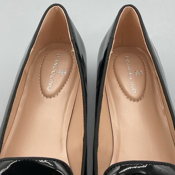 NEW Bandolino Women’s Auggie Bow Pointed Toe Tailored Loafers Black Size 8.5M - Picture 6 of 10